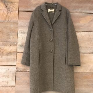 アクネ(ACNE)のAcneStudios チェスターコート グレー 32(チェスターコート)