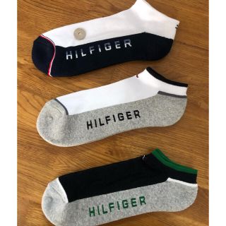 トミーヒルフィガー(TOMMY HILFIGER)の新品トミーヒルフィガーTOMMY HILFIGERメンズソックス3足セット507(ソックス)