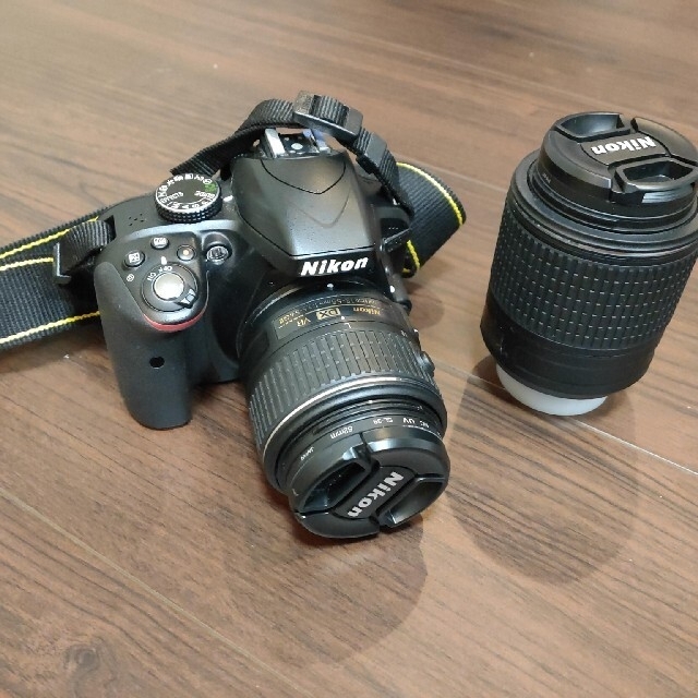送料無料・選べる4個セット Nikon D3300 レンズ2種類 おまけ付き