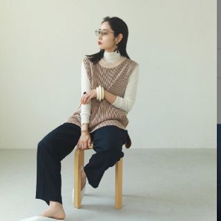 todayful タックストライプベスト www.krzysztofbialy.com