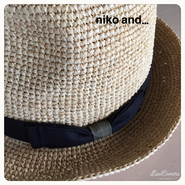 niko and...(ニコアンド)の新品 nikoand… 中折れハット レディースの帽子(麦わら帽子/ストローハット)の商品写真