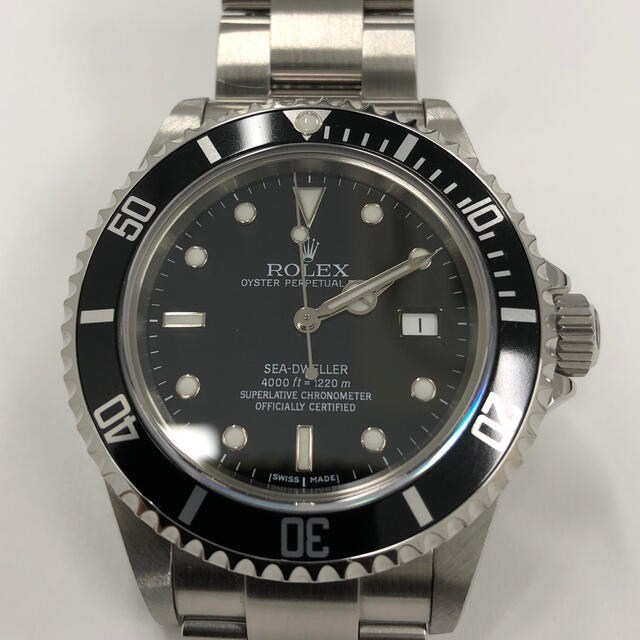 ROLEX(ロレックス)のhid様専用　Rolex シードウェラー　16600 Z番　美品　O.H.済み メンズの時計(腕時計(アナログ))の商品写真