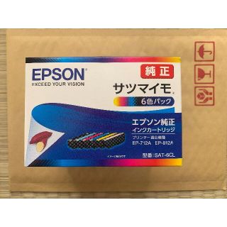 エプソン(EPSON)のエプソン 純正 インクカートリッジ サツマイモ SAT-6CL 6色パック(PC周辺機器)