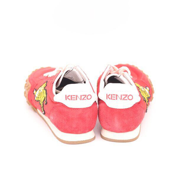 KENZO(ケンゾー)の［KENZO］スニーカー レッド レディース24㎝ レディースの靴/シューズ(スニーカー)の商品写真