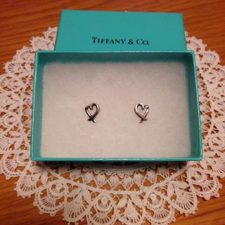 ティファニー(Tiffany & Co.)のTIFFANYハートピアス(ピアス)