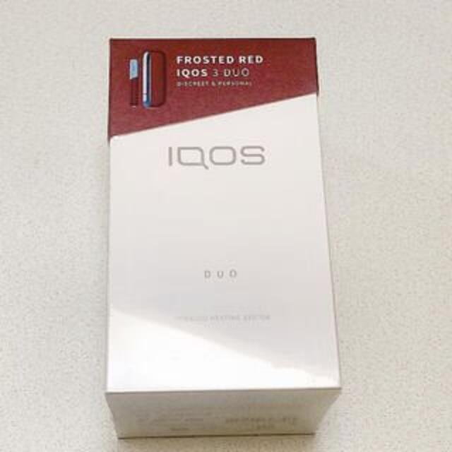 【限定新色】IQOS3 DUO　フロステッドレッド【1点限り】