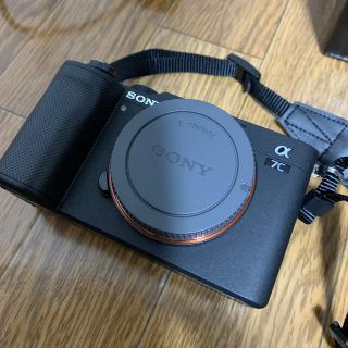 ソニー(SONY)のsony  a7C ボディ　ブラック(ミラーレス一眼)