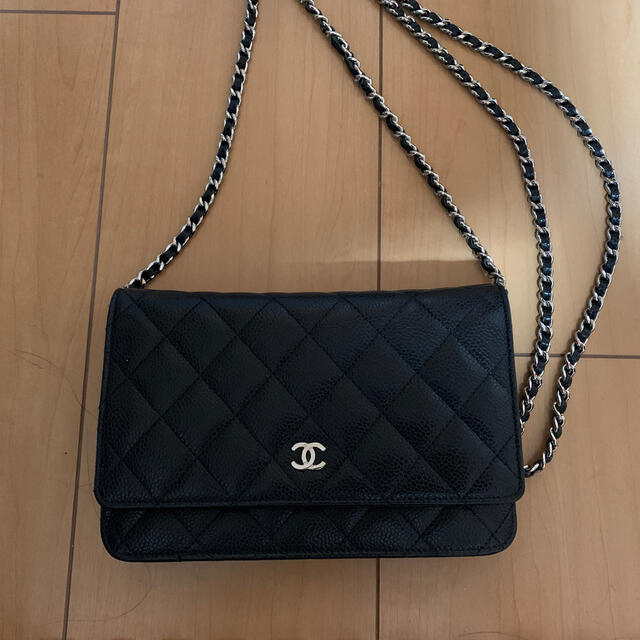 CHANEL(シャネル)のシャネル ⭐︎チェーンウォレット⭐︎キャビアスキン レディースのバッグ(ショルダーバッグ)の商品写真