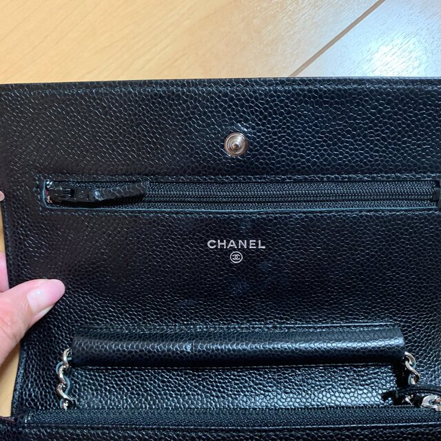 CHANEL(シャネル)のシャネル ⭐︎チェーンウォレット⭐︎キャビアスキン レディースのバッグ(ショルダーバッグ)の商品写真