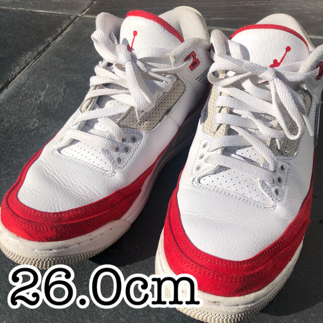 AIR JORDAN 3 RETRO TH SP “Tinker” 26cm