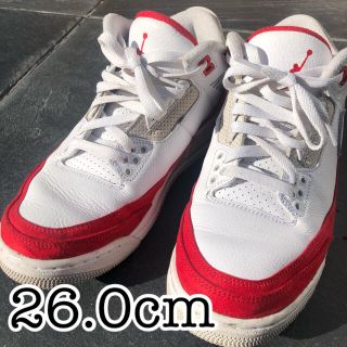 ナイキ(NIKE)のAIR JORDAN 3 RETRO TH SP “Tinker” 26cm(スニーカー)