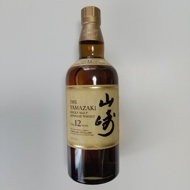 食品/飲料/酒サントリーウイスキー　山崎12年   700ml　未開封