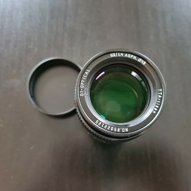 [ほぼ未使用] 銘匠光学 TTArtisan 50mm f/1.4 ASPH スマホ/家電/カメラのカメラ(レンズ(単焦点))の商品写真