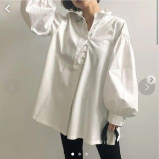 アメリヴィンテージ(Ameri VINTAGE)のAMERI PUFF SLEEVE COMBINATION TOP(シャツ/ブラウス(長袖/七分))