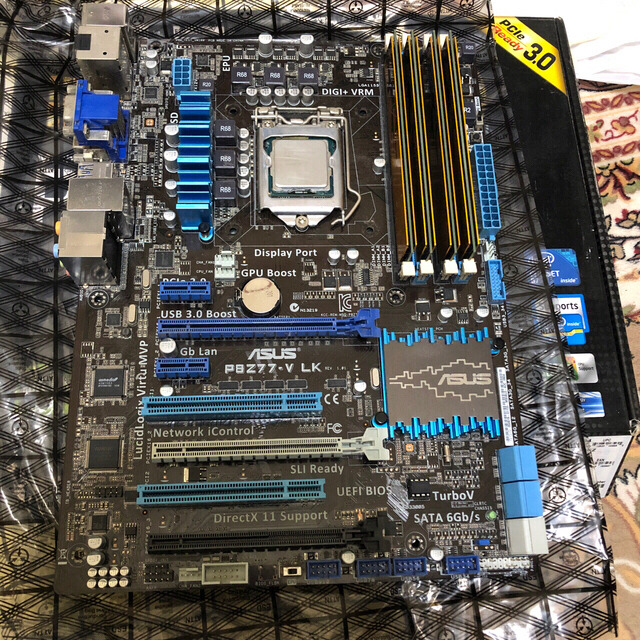 マザーボードセット i7 3770k メモリ16gb3770k