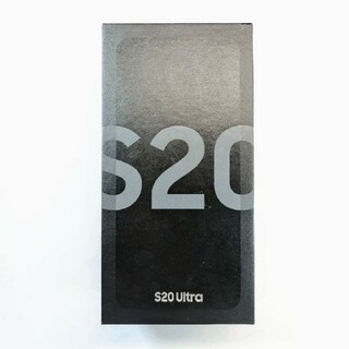 ギャラクシー(Galaxy)の【美品】 海外版 Samsung Galaxy S20 Ultra SIMフリー(スマートフォン本体)