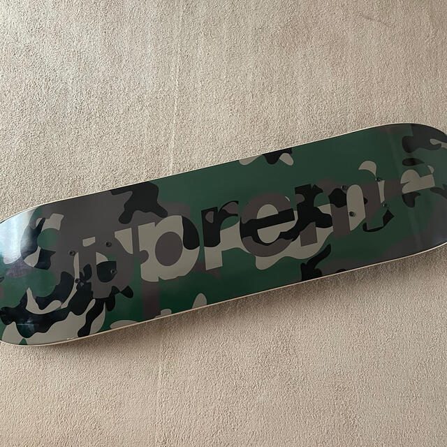 supreme camo logo デッキ　スケートボード