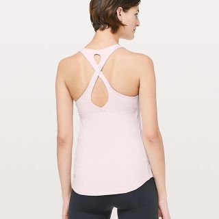lululemon - ルルレモンlululemon カップ付きブラ付きタンクトップ
