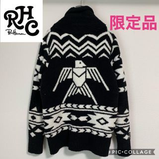 美品！リルームビッグロゴボアニット