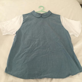 パーリッシィ(PAR ICI)の異素材シャツ(Tシャツ(半袖/袖なし))
