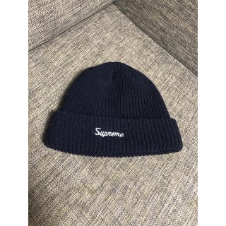 シュプリーム(Supreme)の売り尽くし‼️最終値下げ‼️supreme シュプリーム　ビーニー　ネイビー(ニット帽/ビーニー)