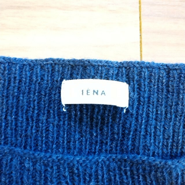 IENA(イエナ)のイエナ　紺ニット レディースのトップス(ニット/セーター)の商品写真