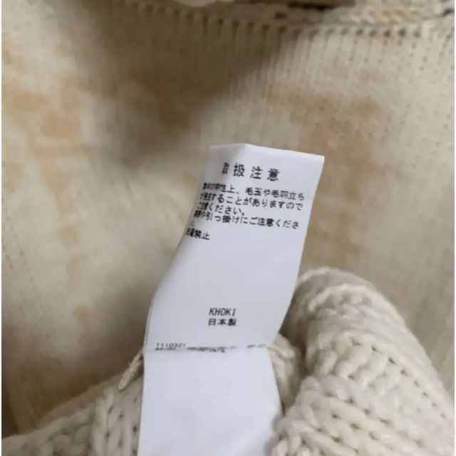 KHOKI 19aw 名作ニット