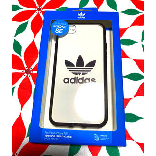 アディダス(adidas)の🌈【iPhone SE2】adidas クリアケース(iPhoneケース)