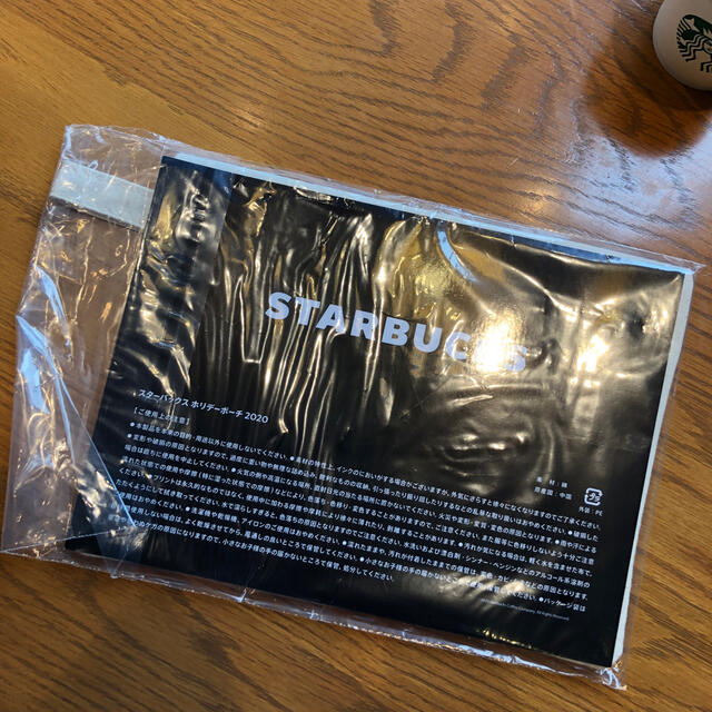 Starbucks Coffee(スターバックスコーヒー)のスターバックス　キャンバスポーチ　2020 エンタメ/ホビーのコレクション(ノベルティグッズ)の商品写真