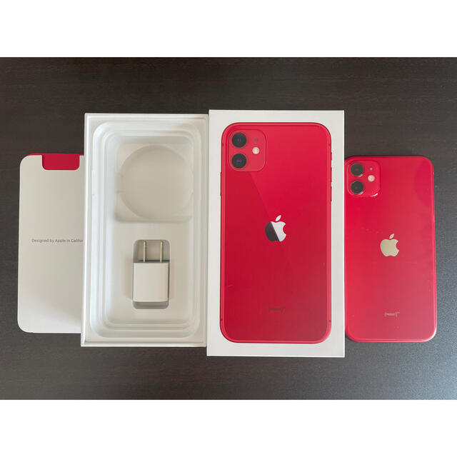 2022人気No.1の iPhone - iphone11 128gb product RED スマートフォン