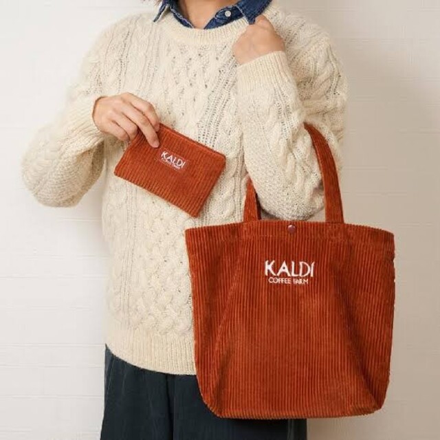 KALDI(カルディ)のカルディ コーデュロイ バッグ レディースのバッグ(トートバッグ)の商品写真