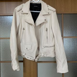 ザラ(ZARA)の【送料込】ZARA ライダースジャケット 最終値下げ(ライダースジャケット)