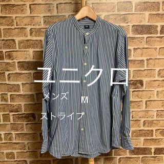 ユニクロ(UNIQLO)のユニクロ　シャツ　長袖　M 品番21(シャツ)