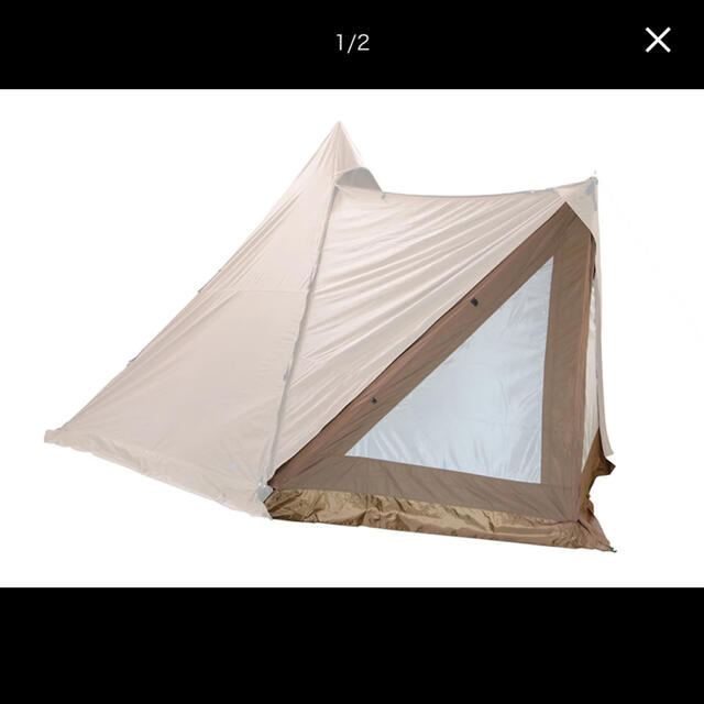 【大注目】 tent-Mark DESIGNSサーカスTCDX専用 窓付きフロントフラップ テント/タープ