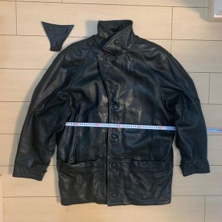 アルマーニエクスチェンジ(ARMANI EXCHANGE)のレザー・コート(ブランド名：Leather Coat)(レザージャケット)