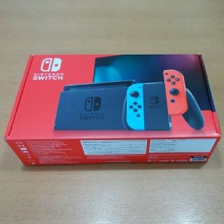 ニンテンドースイッチ(Nintendo Switch)の【新品未開封】任天堂スイッチ本体 ネオンカラー(L) /(R) (家庭用ゲーム機本体)