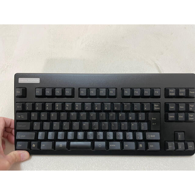 【送料無料】東プレ Realforce 91UBK テンキーレス 静音キーボード