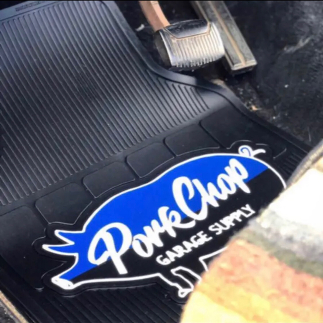 PORKCHOP ポークチョップ PORK RUBBER MAT ブルー 新品 新品 / 正規品
