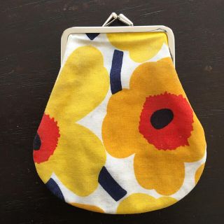 マリメッコ(marimekko)のマリメッコ　黄色(小物入れ)