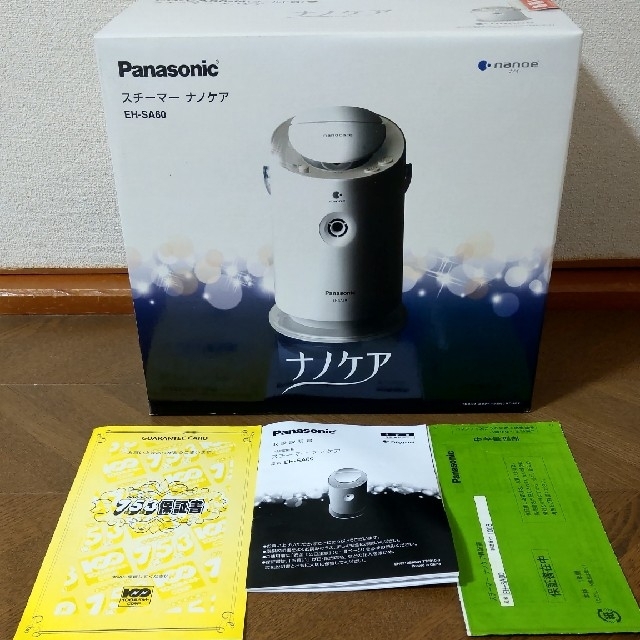 PanasonicスチーマーナノケアEH-SA60ピンク