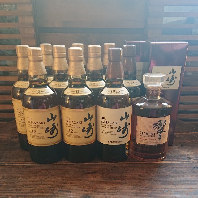 人気 サントリー - サントリー山崎12年 シングルモルト 響ブレンダーズ