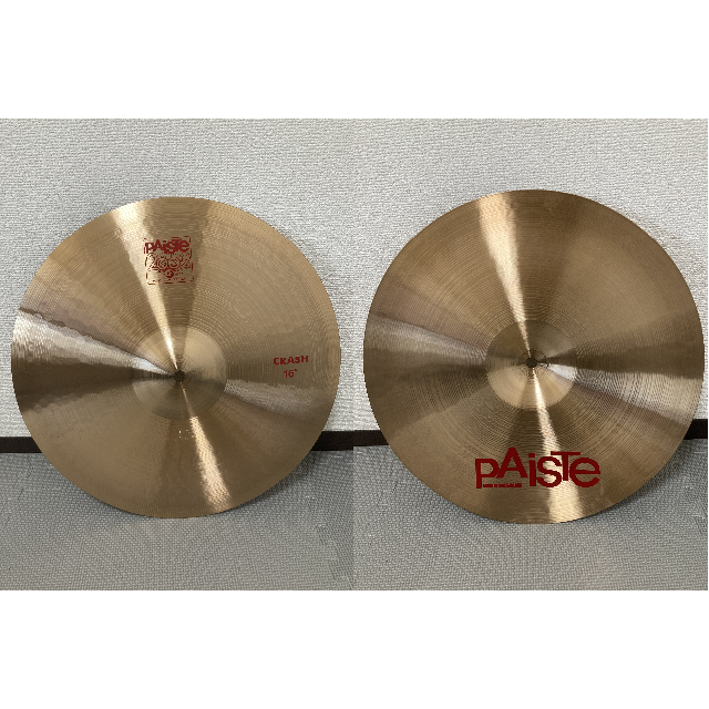 パイステ Paiste 2002 CRASH 16インチ クラッシュ シンバル お礼や感謝