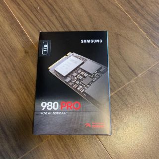 サムスン(SAMSUNG)の【即納】Samsung M.2 SSD 980PRO 1.0TB(PCパーツ)