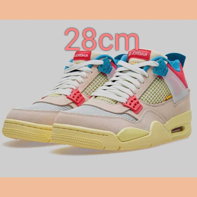 Air Jordan 4 GUAVA UNION NIKE 新品　28cm