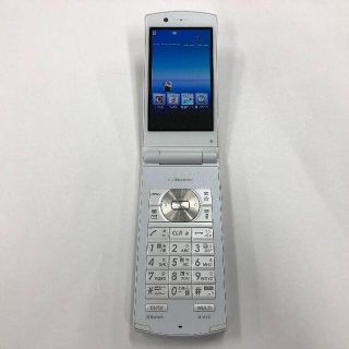 エヌイーシー(NEC)のdocomo N-01E ホワイト(スマートフォン本体)