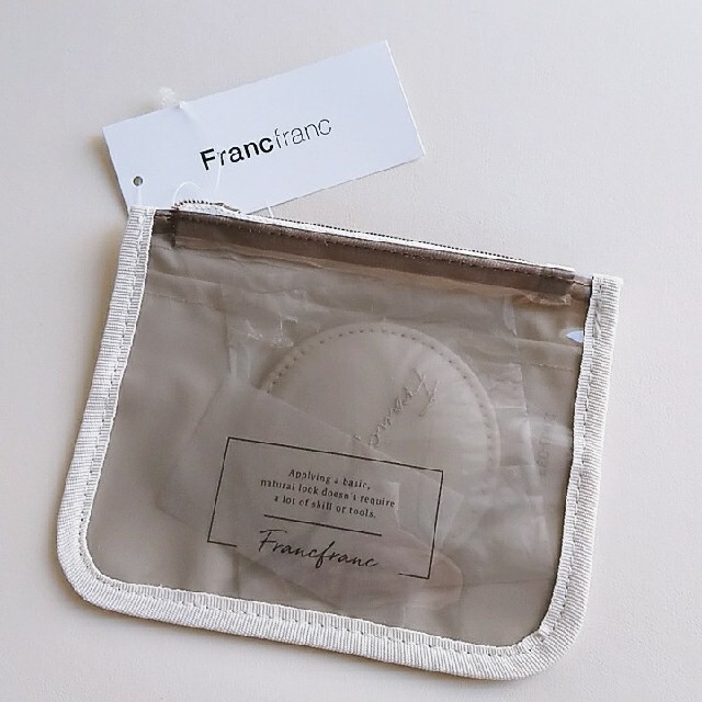 Francfranc(フランフラン)のFrancfranc プリローダ ティッシュポーチ グレー レディースのファッション小物(ポーチ)の商品写真