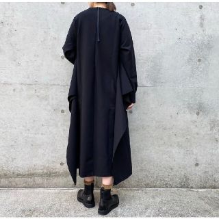 【美品】  HYKE / ハイク | 2020SS | ニット ワンピース | 1 | ブラック | レディース