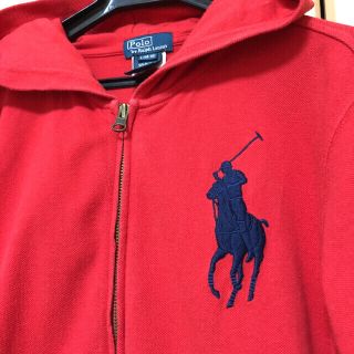 ラルフローレン(Ralph Lauren)のラルフローレンビッグポニー刺繍パーカーＬサイズ(パーカー)