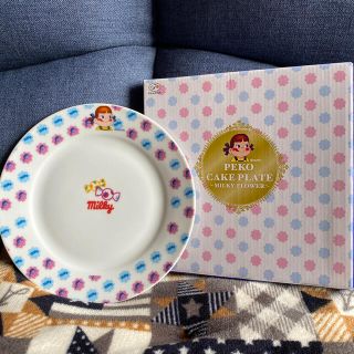 不二家謹製　ペコちゃん　店舗陳列用皿　非売品　昭和レトロ