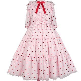 アンジェリックプリティー(Angelic Pretty)のPetit Heartワンピース(ロングワンピース/マキシワンピース)